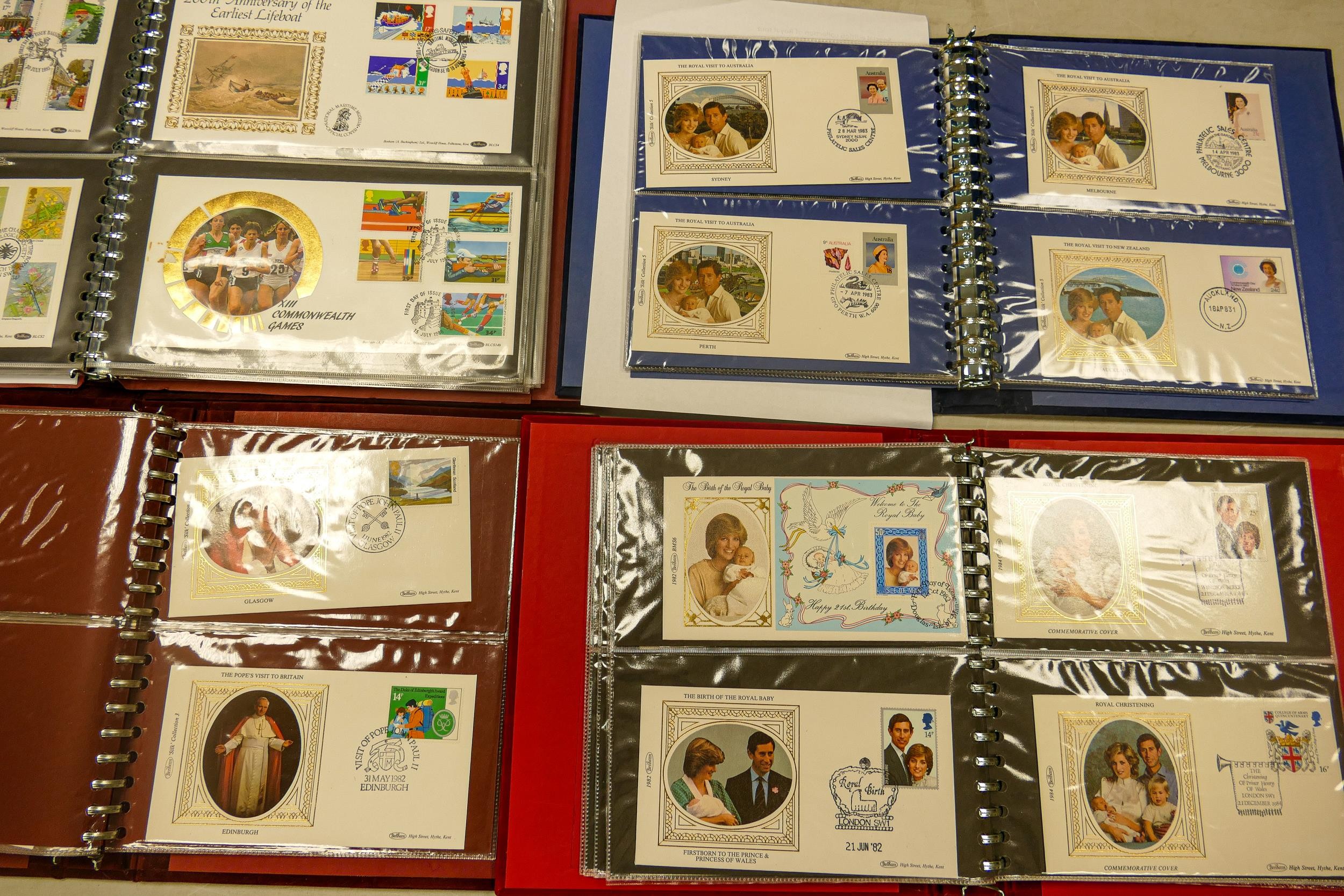 A collection of first day cover stamps, comprising an album of Special Edition Royal cover envelopes - Image 3 of 16