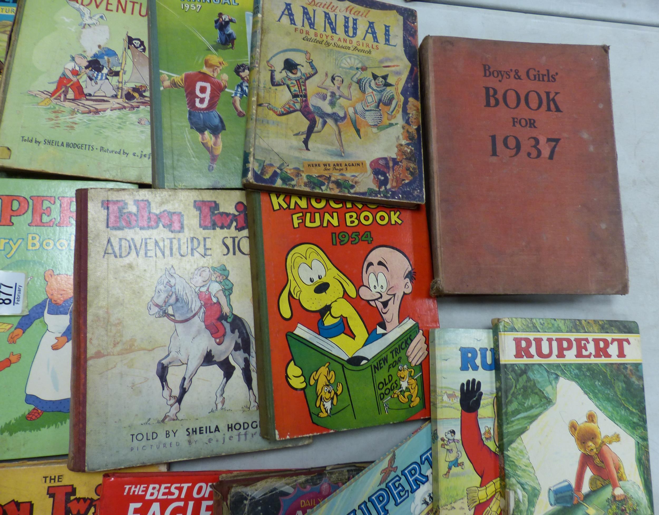 A collection of Children 1950's & later Christmas Annuals & similar including Rupert The Bear, - Image 3 of 6