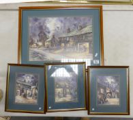 Series of J Freeman Landscape Prints including large limited edition, largest 47 x 60cm(4)