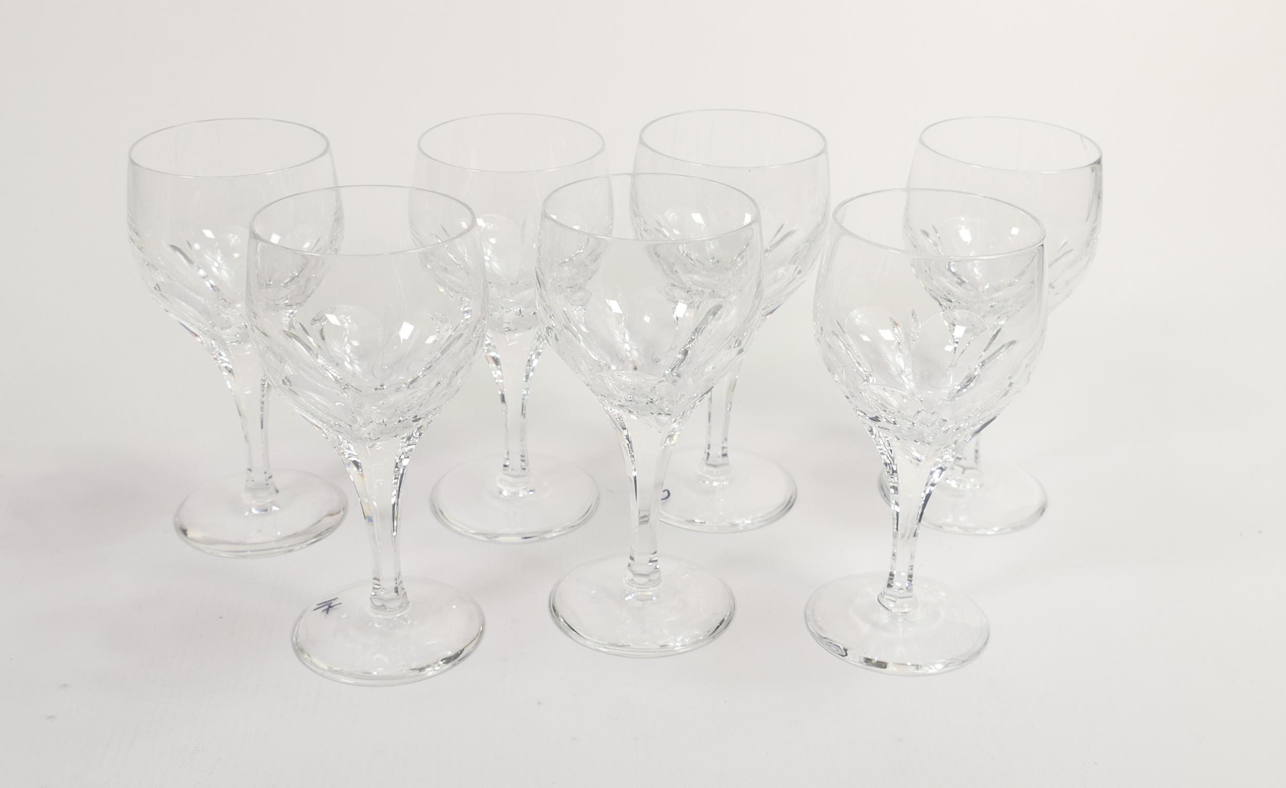 Boxed Atlantis for De Lamerie Fine Bone China heavy Undecorated Glass Crystal Red Wine Glasses,