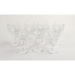 Boxed Atlantis for De Lamerie Fine Bone China heavy Undecorated Glass Crystal Red Wine Glasses,