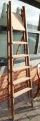 Vintage Set of Wooden Ladders