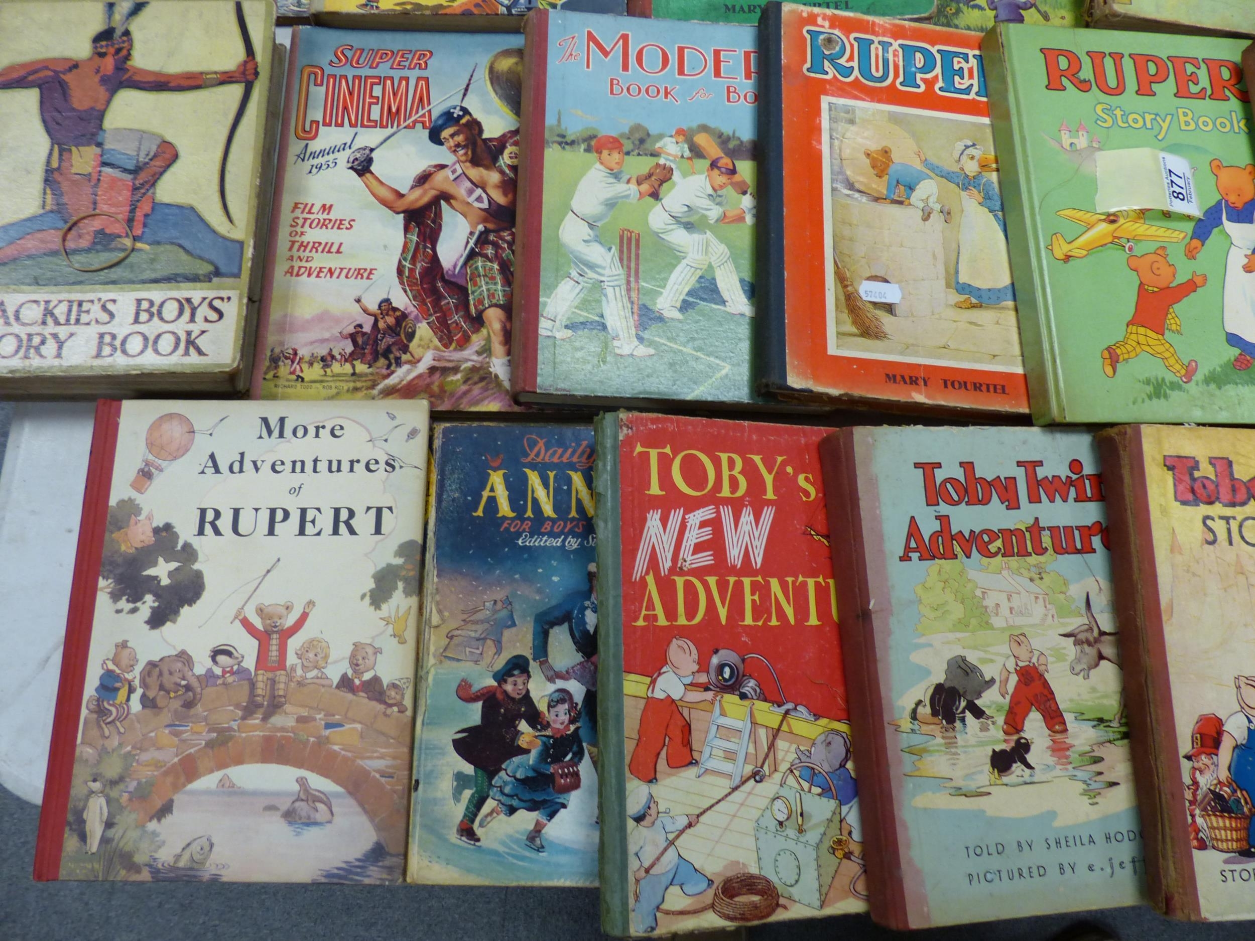 A collection of Children 1950's & later Christmas Annuals & similar including Rupert The Bear, - Image 5 of 6