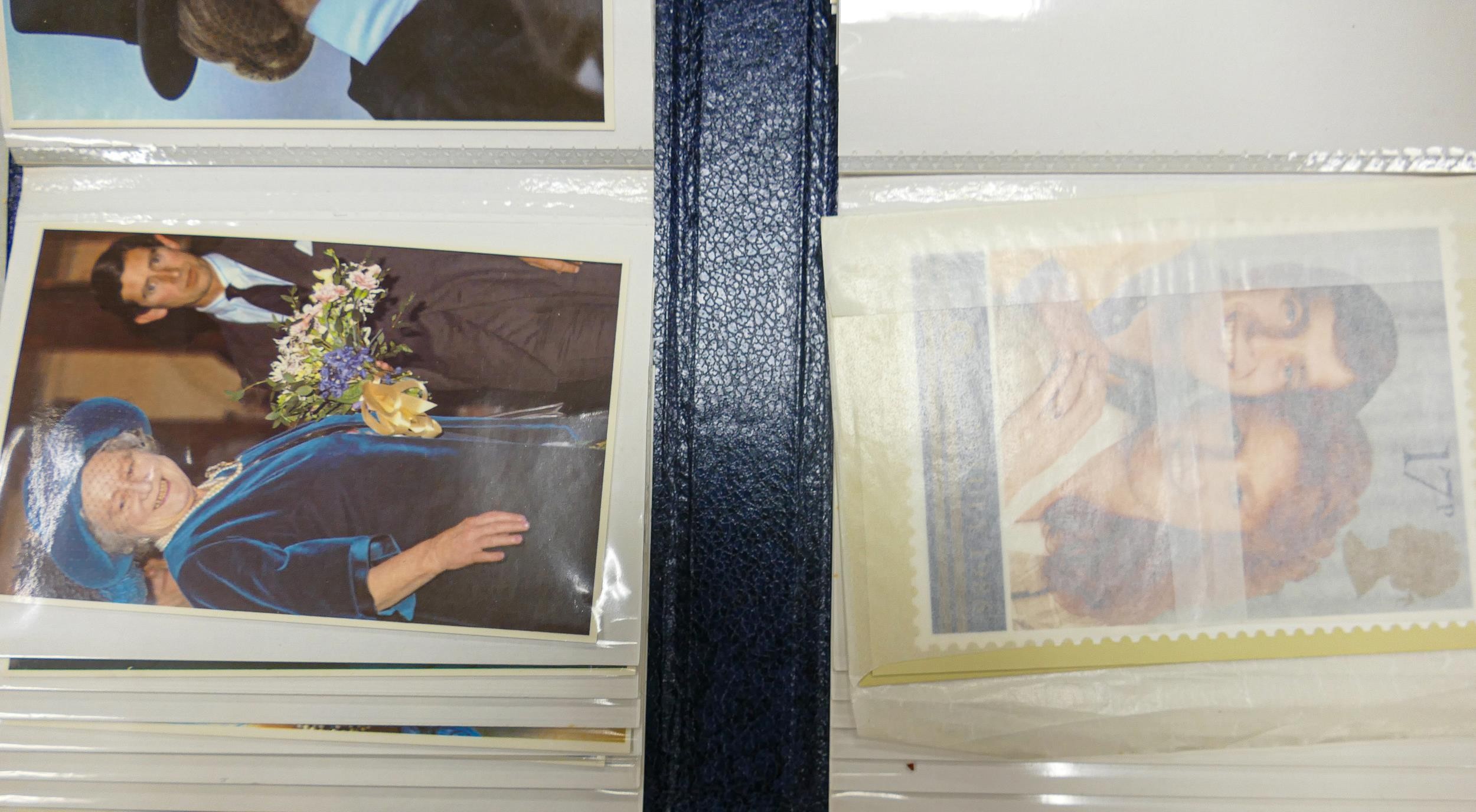 A collection of first day cover stamps, comprising an album of Special Edition Royal cover envelopes - Image 8 of 16