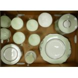 Wedgwood Contrast W4163 full 21 piece Teaset.