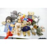 A large collection of Cuddly Toy bears including Aurura, Dreami Eyes, Mink Plush , Birthday Bears