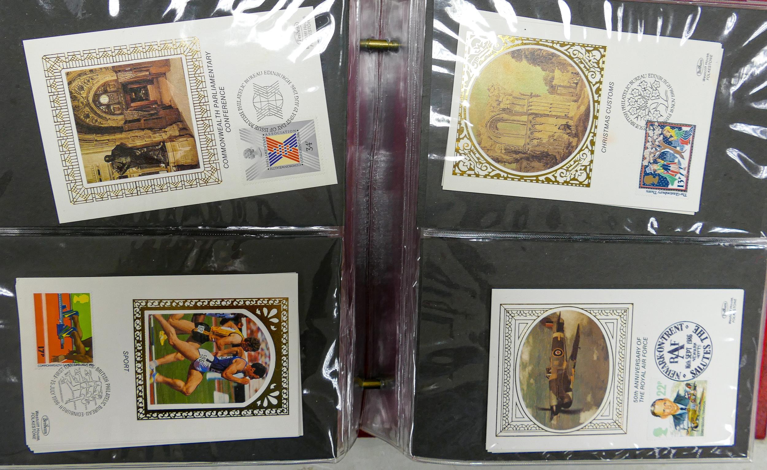 A collection of first day cover stamps, comprising an album of Special Edition Royal cover envelopes - Image 5 of 16