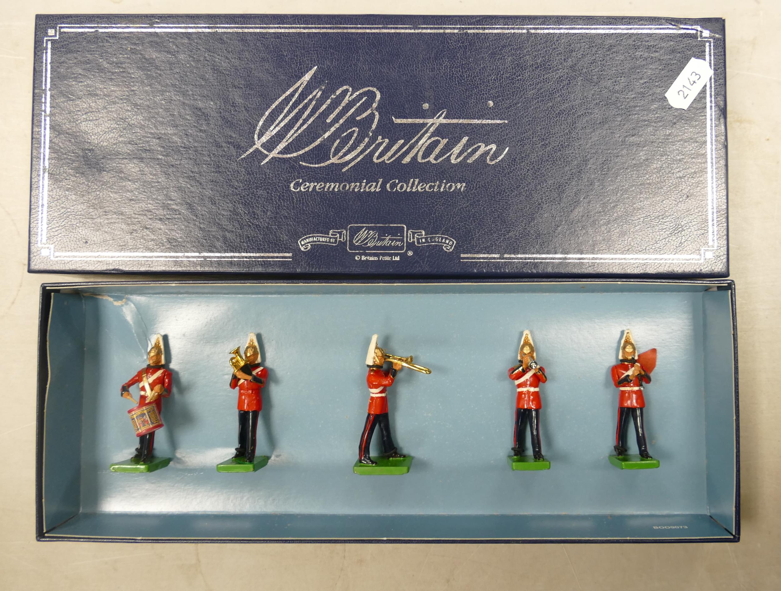 Boxed Britains 5 piece Limited Edition Band of The Life Guards Ceremonial Collection Metal Toy