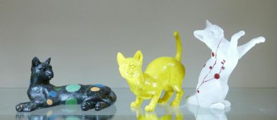 Northlight Group of Resin Cat Figures, These items were removed from the archives of the Wade