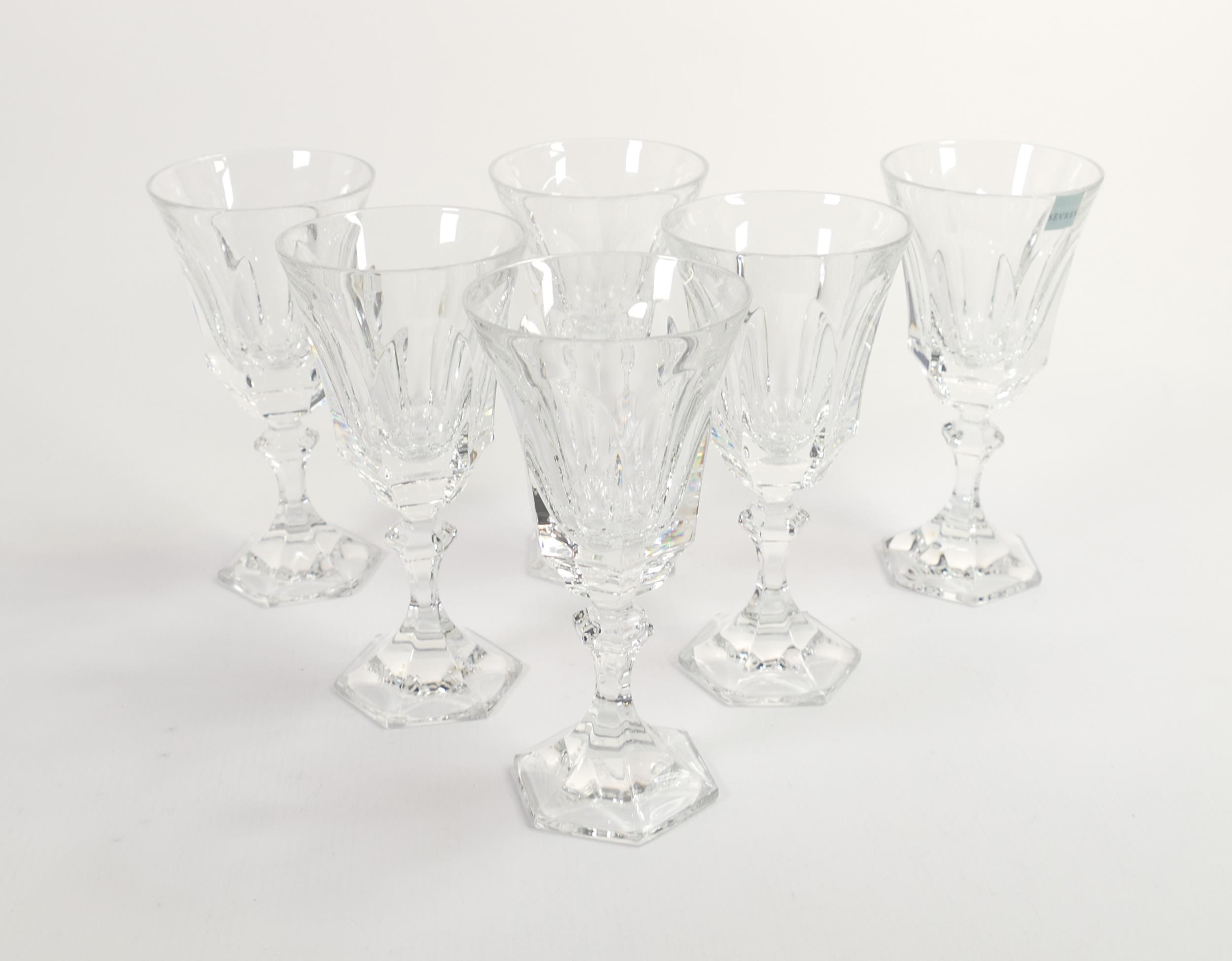 Boxed Serves for De Lamerie Fine Bone China heavy Undecorated Glass Crystal Red Wine Glasses, height