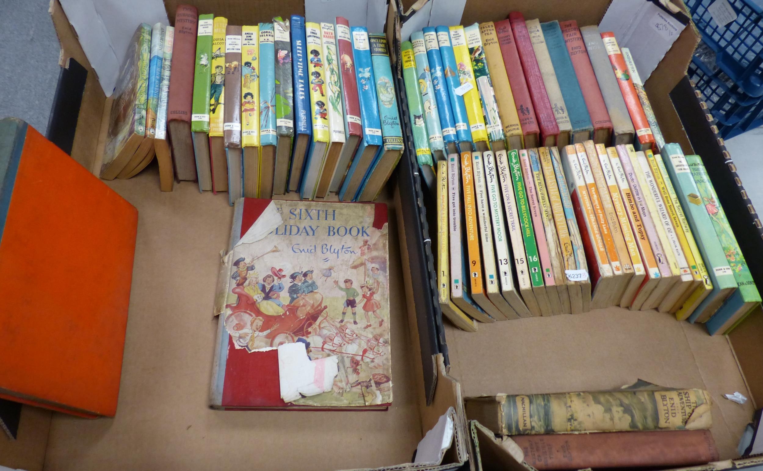 A large collection of 1950's & later Enid Blyton Famous Five, Adventure in , Holiday Book &