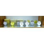 Wade Ceramics, a collection of Butter Dishes & Colmans Condiment Pots, These items were removed from