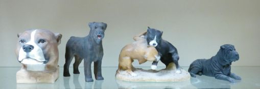 Northlight Group of Resin Dog Figure's, These items were removed from the archives of the Wade