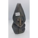 Inuit Carved Stone Sculpture Height 29cm