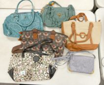 A collection of used Nica Ladies Handbags (6)
