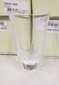 Boxed Serves for De Lamerie Fine Bone China heavy Undecorated Glass Crystal 11cm Tumbler x 6(6)