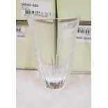 Boxed Serves for De Lamerie Fine Bone China heavy Undecorated Glass Crystal 11cm Tumbler x 6(6)