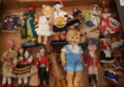 Mixed Collection of International Tourist Dolls to include Turkish and Spanish examples etc.