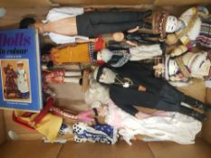 Mixed Collection of International Dolls also including Michael Jackson unboxed 'Black or White'