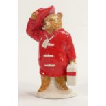 Wade prototype Kate Moss designed Paddington Bear figure, height 16cm. This was removed from the