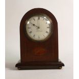 Liberty & Co. Birmingham inlaid mantle clock, ticking order, height 21cm