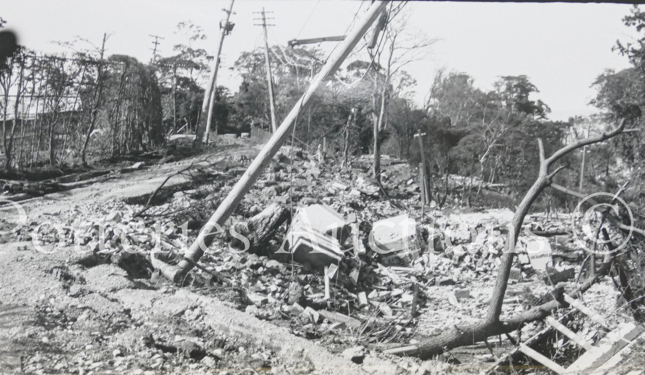 Photographs of the 1923 Great Kanto Earthquake in Japan. An interesting and rare private - Image 44 of 115