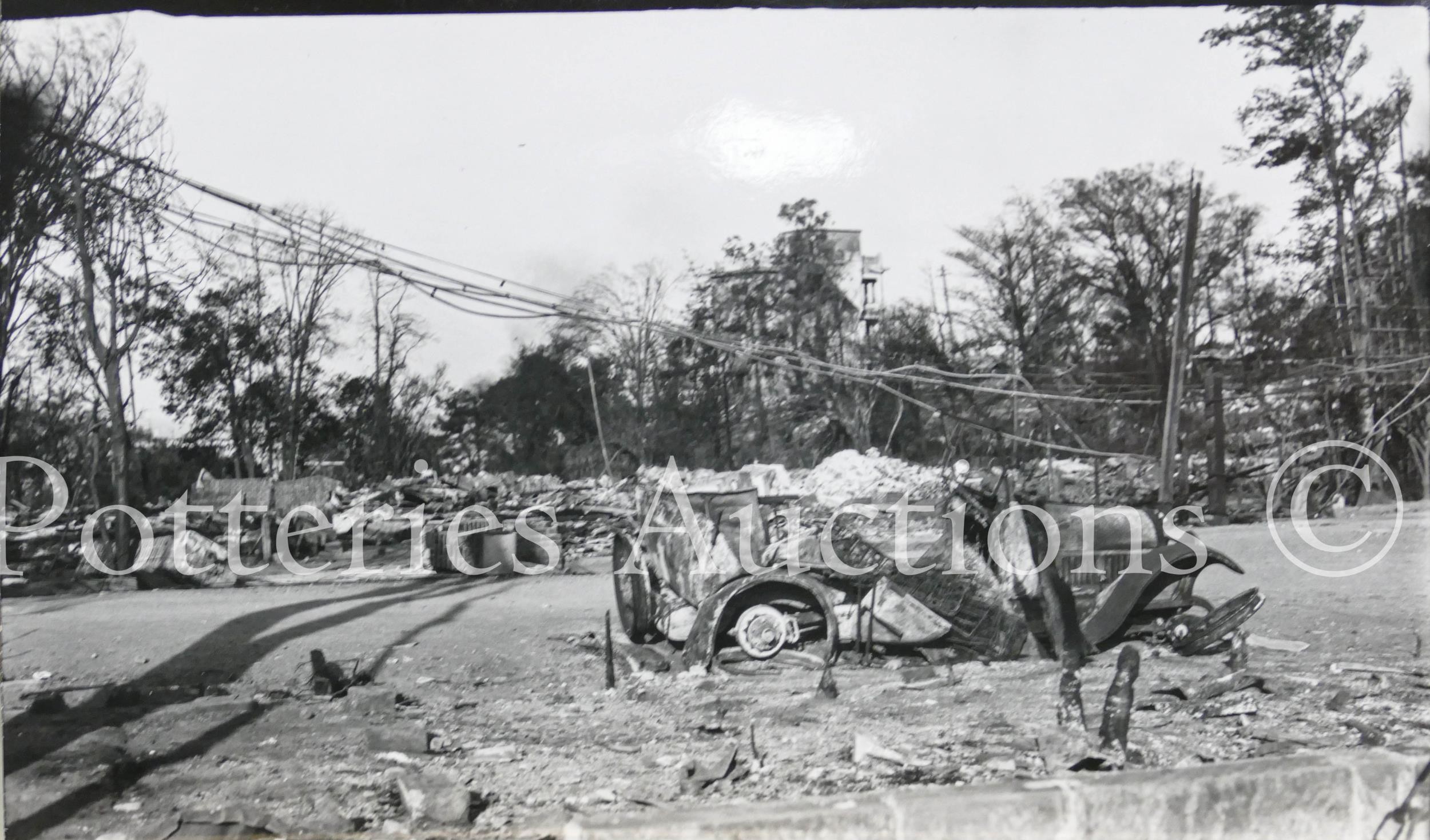 Photographs of the 1923 Great Kanto Earthquake in Japan. An interesting and rare private - Image 8 of 115