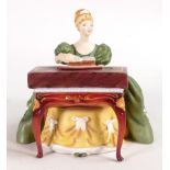 Royal Doulton limited edition figurine Virginals HN2427 from the Lady Musicians series. Boxed.
