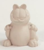 Wade unglazed prototype figure of Garfield the cat, height 7.5cm. This was removed from the archives