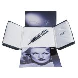 Mont Blanc Marlene Dietrich ballpoint pen, with international certificate dated 2007 and boxed as