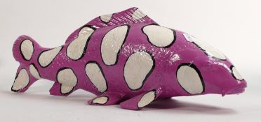 North Light large resin figure of a Carp fish, height 17cm. This was removed from the archives of