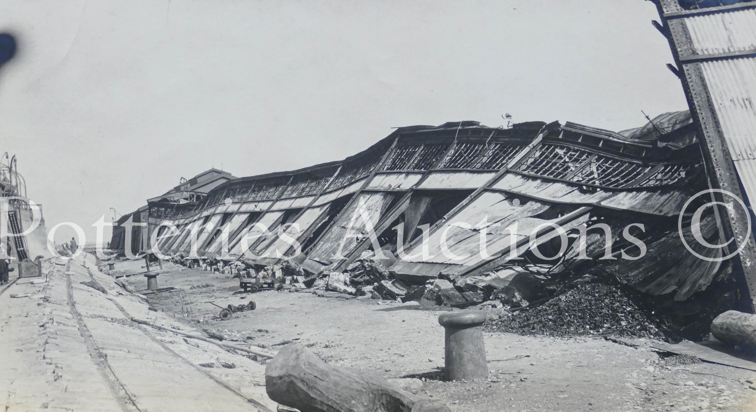 Photographs of the 1923 Great Kanto Earthquake in Japan. An interesting and rare private - Image 36 of 115