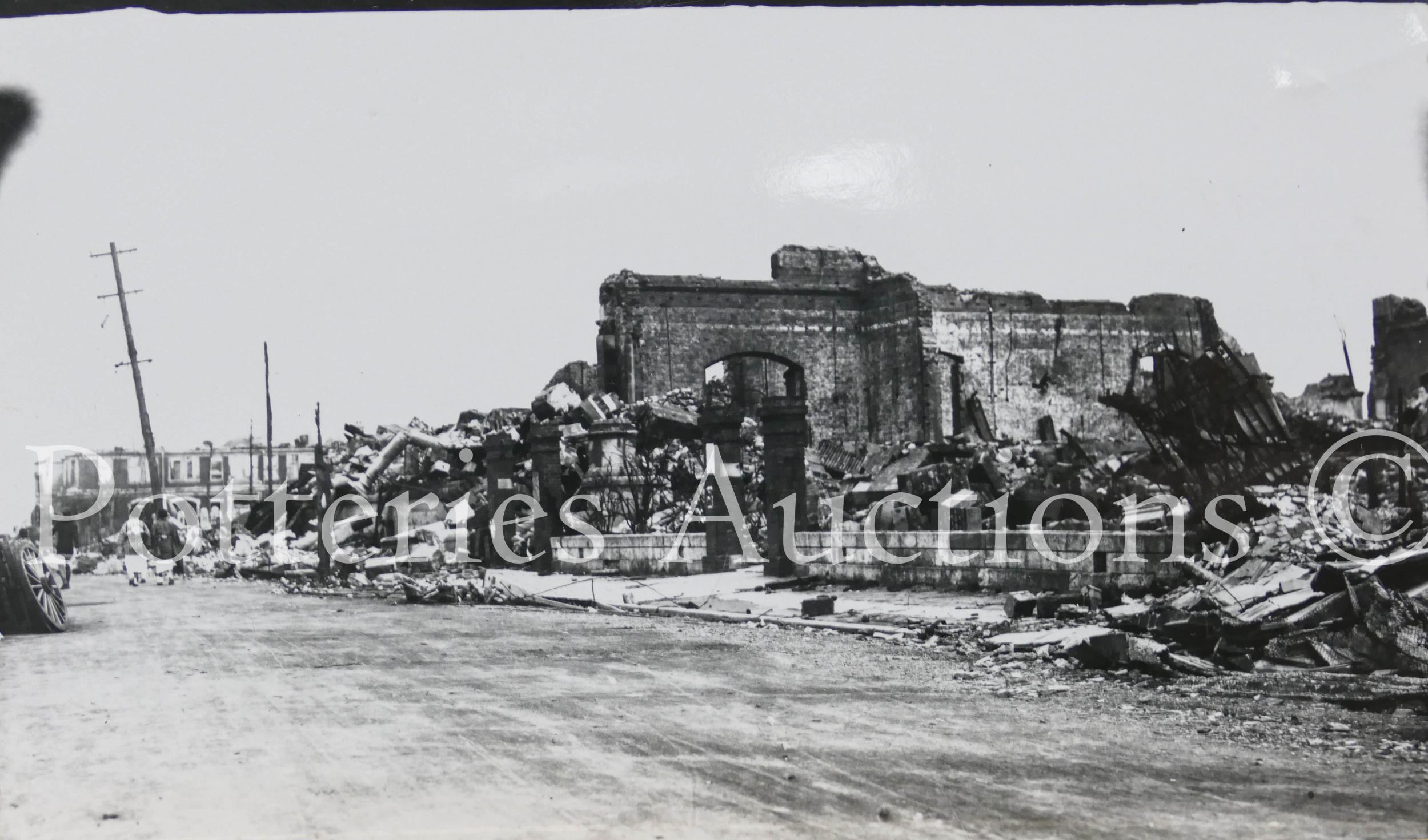 Photographs of the 1923 Great Kanto Earthquake in Japan. An interesting and rare private - Image 21 of 115
