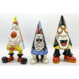 Lorna Bailey 'Coco the Clown' sugar sifter 19cm high, mark on bottom 'F', The 'Glamrocker' sugar