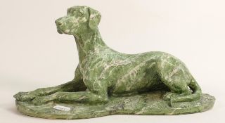 North Light large resin figure of a Great Dane dog, height 16cm. This was removed from the