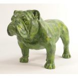 North Light large resin figure of an English Bulldog, height 24cm. This was removed from the