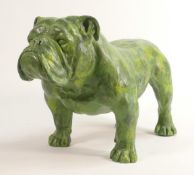 North Light large resin figure of an English Bulldog, height 24cm. This was removed from the