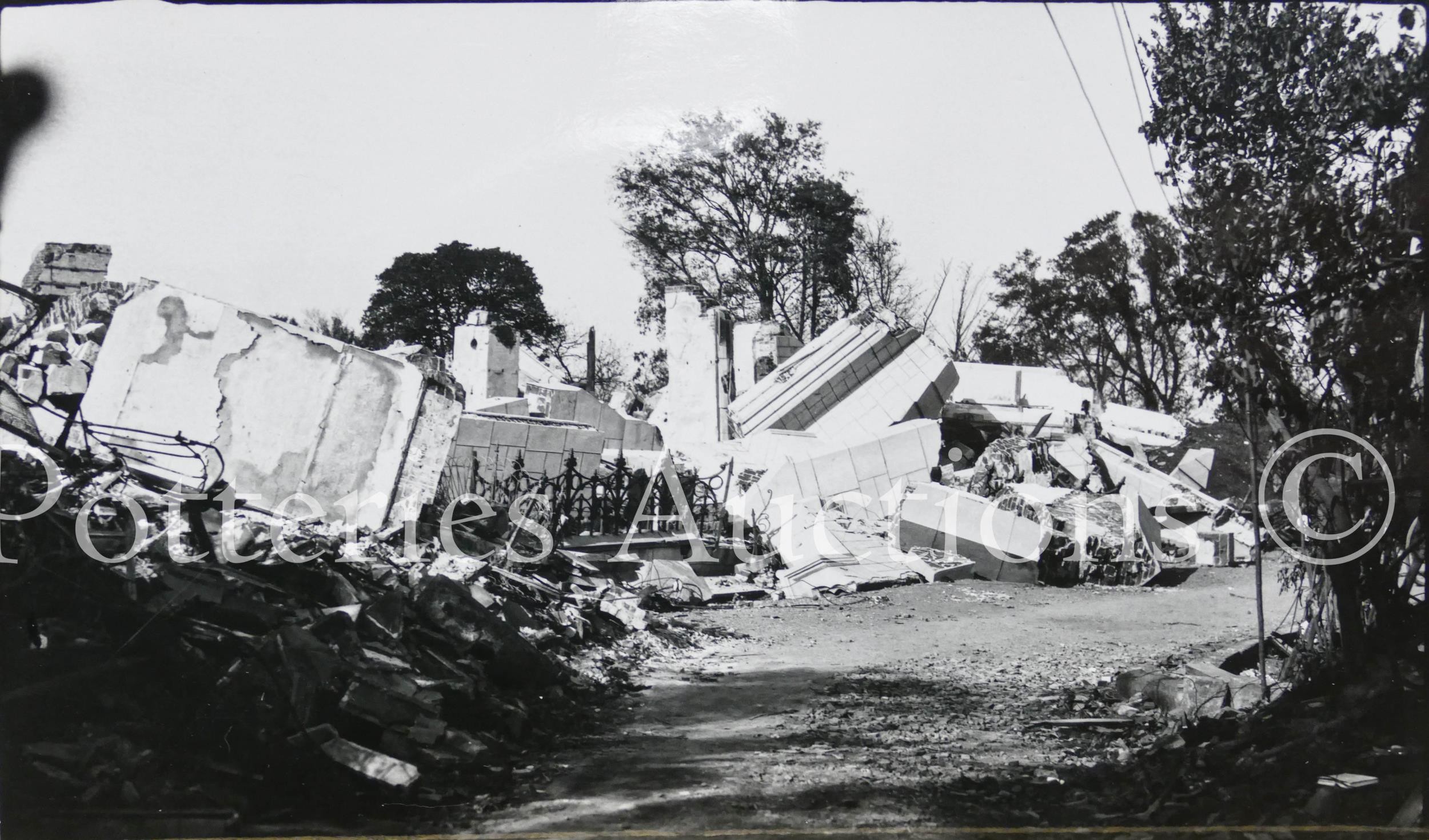 Photographs of the 1923 Great Kanto Earthquake in Japan. An interesting and rare private - Image 4 of 115
