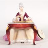 Royal Doulton limited edition figurine Dulcimer HN2798 from the Lady Musicians series. Boxed.