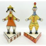 Two Lorna Bailey pieces - 'Deco Dolly' limited edition 78/250 mark on bottom 'AT', 16.5cm high