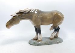 Royal Copenhagen model of a horse 1362, h.19cm.