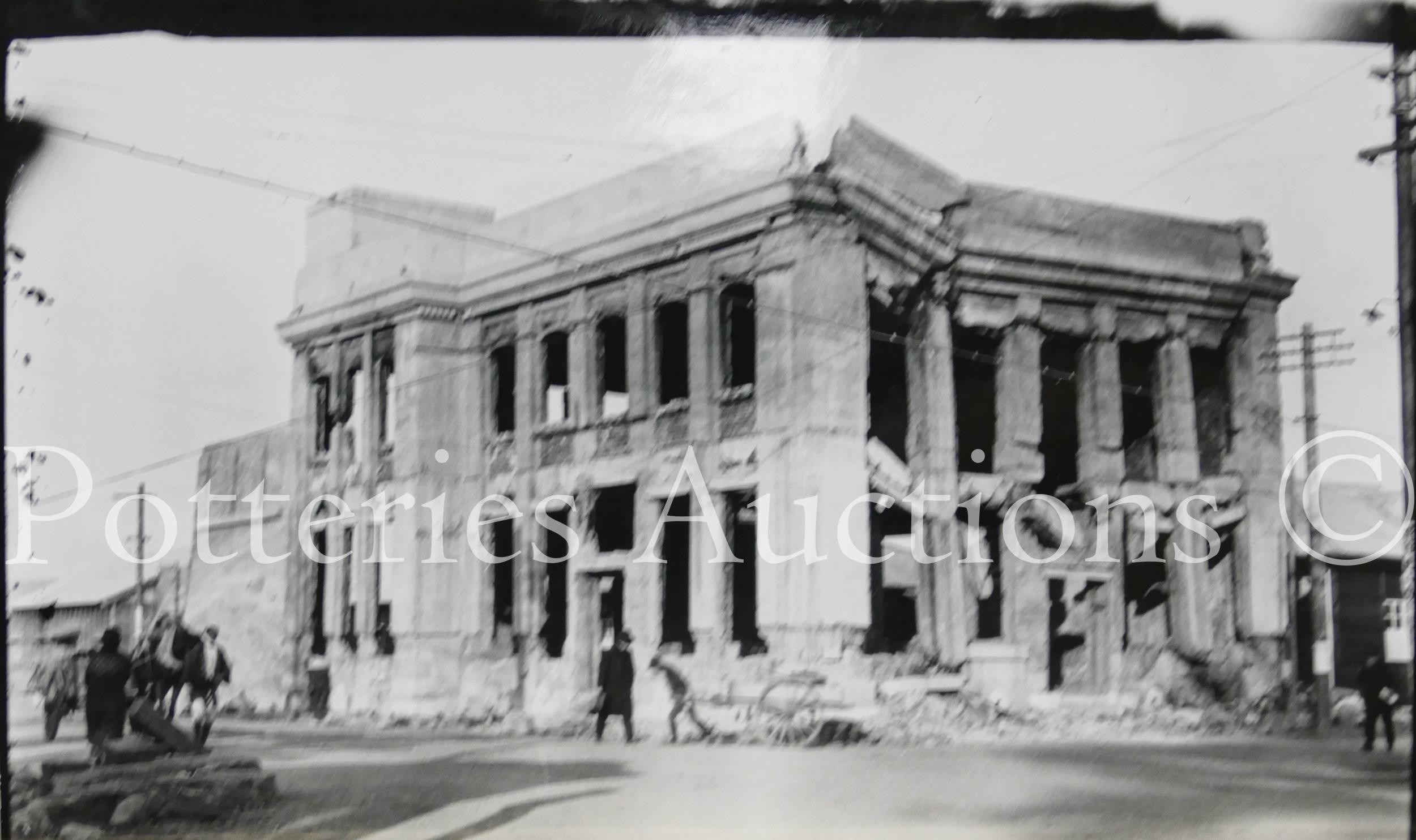 Photographs of the 1923 Great Kanto Earthquake in Japan. An interesting and rare private - Image 3 of 115