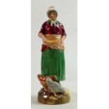 Royal Doulton Figure The Farmers Wife HN2069, good condition.