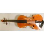 Antonius Stradivarius Deutsche Arbeit Violin 1860.