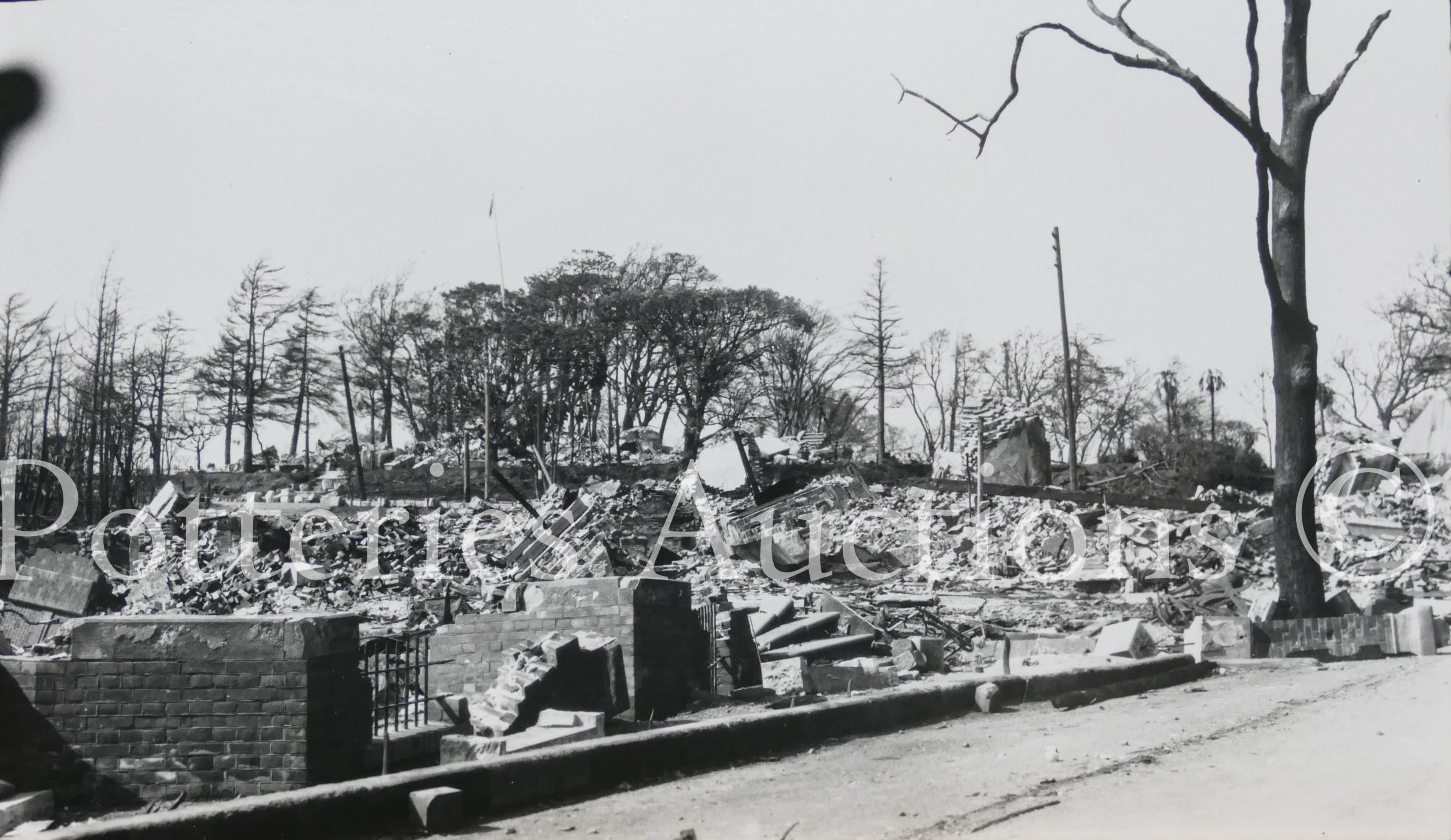 Photographs of the 1923 Great Kanto Earthquake in Japan. An interesting and rare private - Image 41 of 115