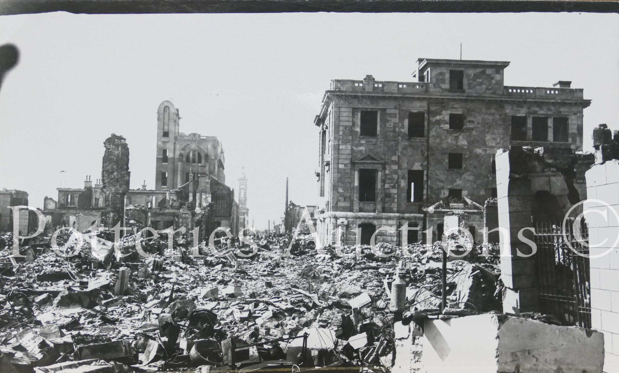 Photographs of the 1923 Great Kanto Earthquake in Japan. An interesting and rare private - Image 20 of 115
