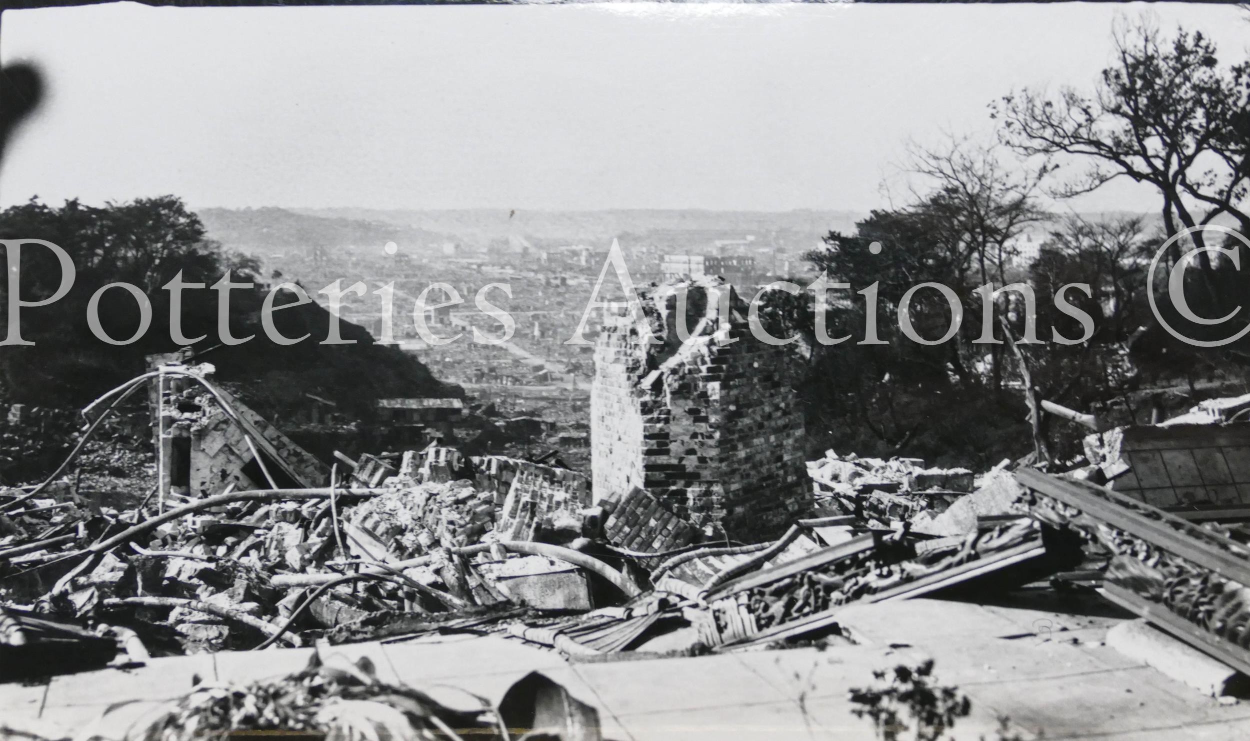 Photographs of the 1923 Great Kanto Earthquake in Japan. An interesting and rare private - Image 113 of 115