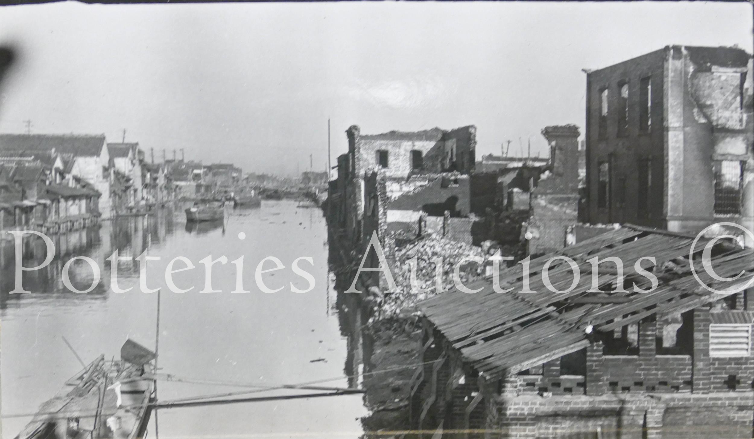 Photographs of the 1923 Great Kanto Earthquake in Japan. An interesting and rare private - Image 15 of 115