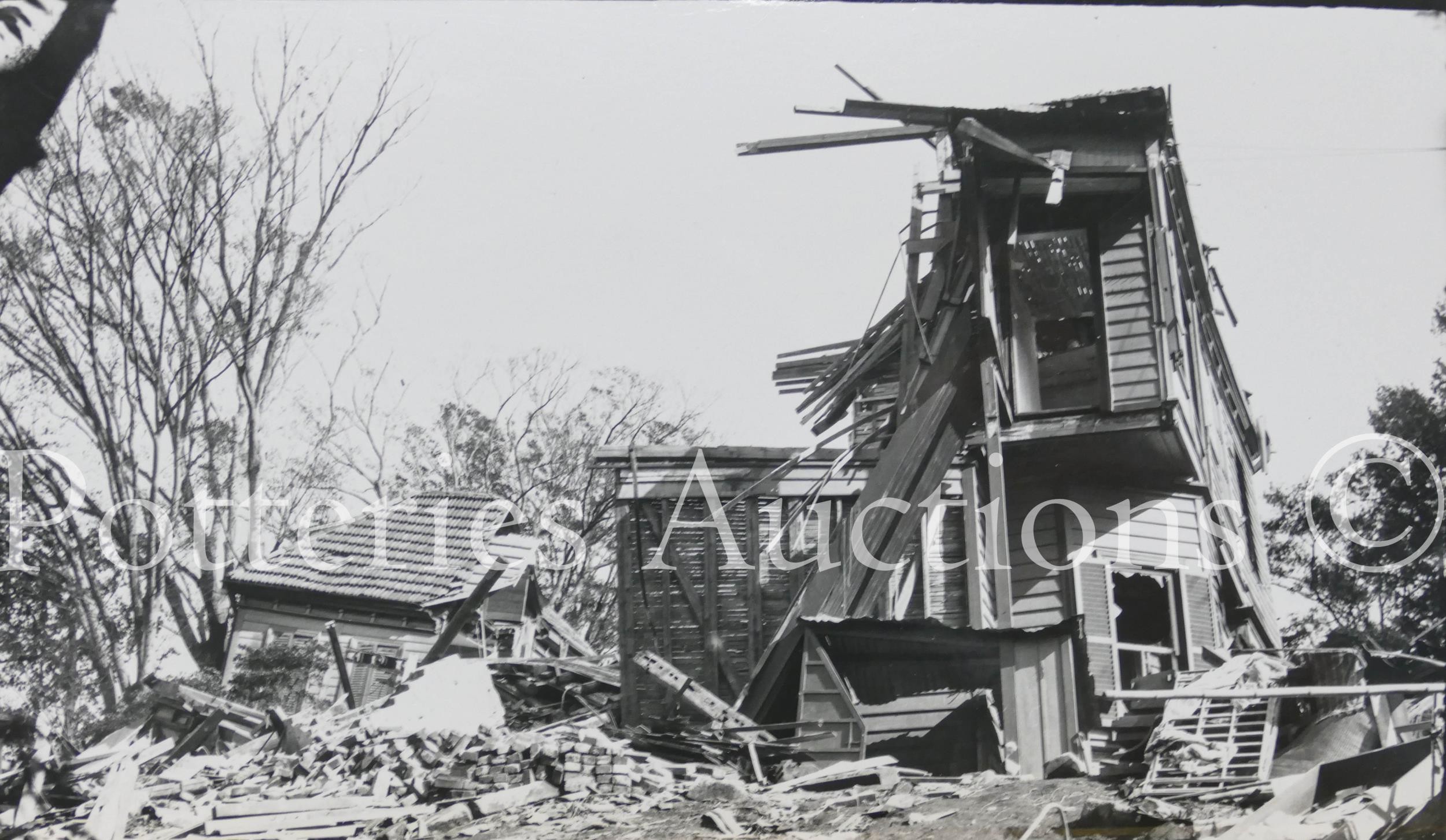 Photographs of the 1923 Great Kanto Earthquake in Japan. An interesting and rare private - Image 43 of 115