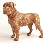 North Light large resin figure of a Mastiff, height 21.5cm. This was removed from the archives of